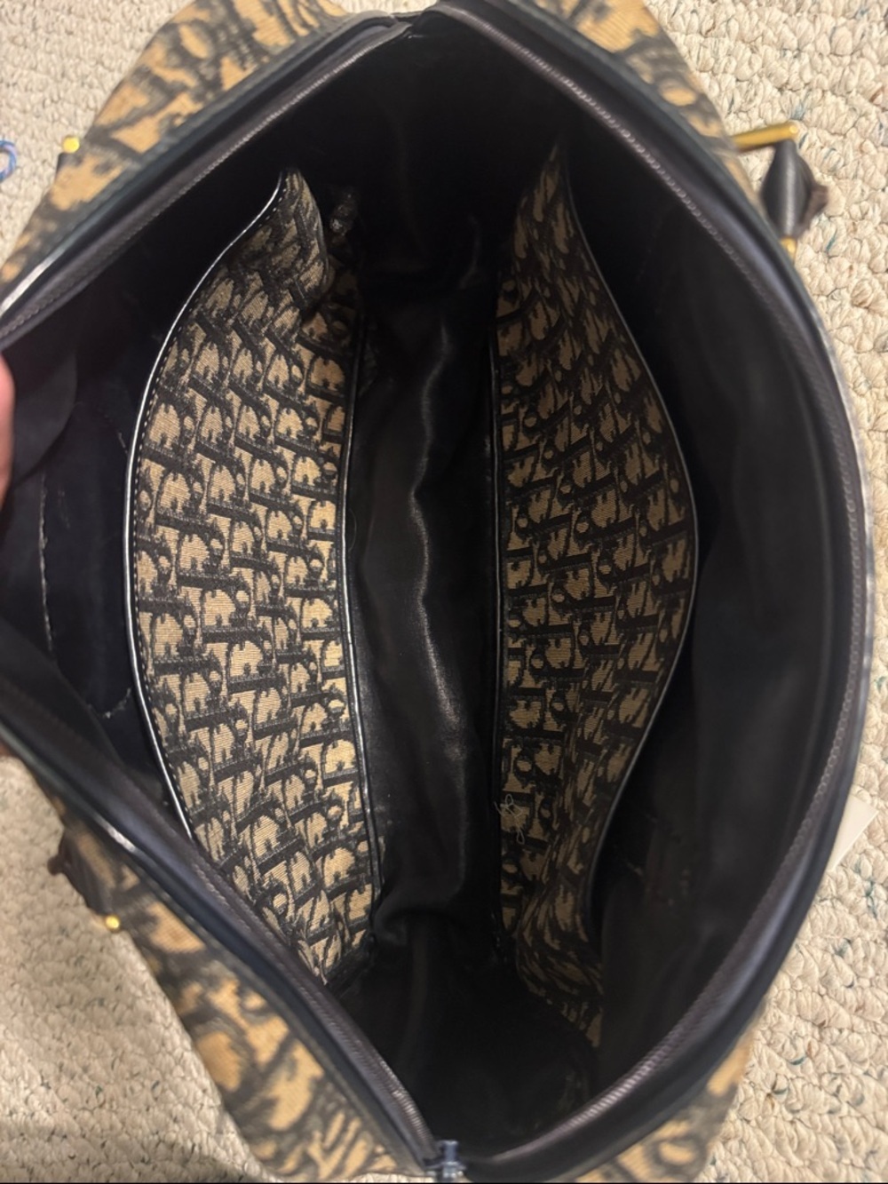 Christian Dior Oblique Monogram Trotter Tote Bag - Picture 7 of 7